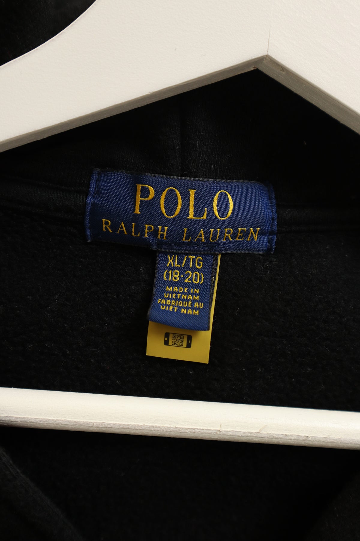 Ralph Lauren zwart jasje met grijze mouwen maat S