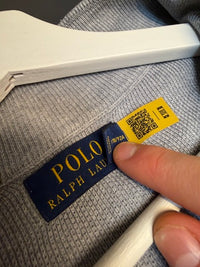 Ralph Lauren trui met kwart rits - S