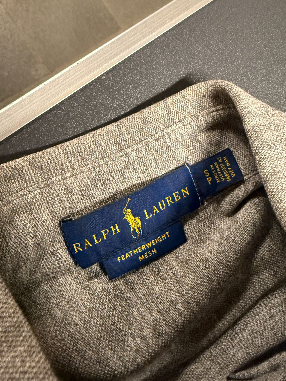 Ralph Lauren overhemd featherweight mesh - S