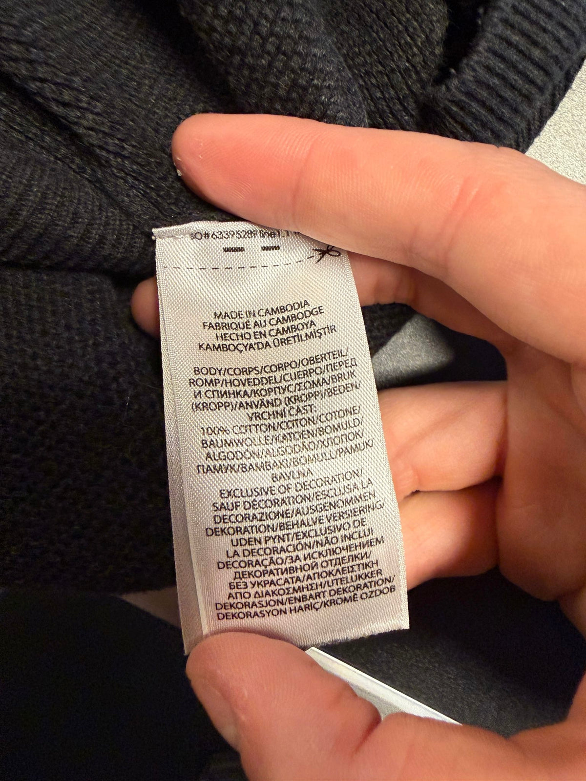 Ralph Lauren trui met kwart rits - S
