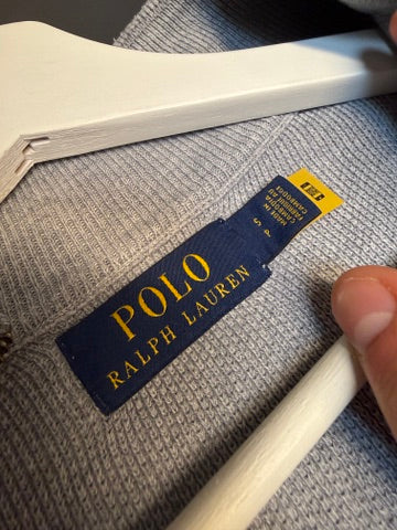 Ralph Lauren trui met kwart rits - S