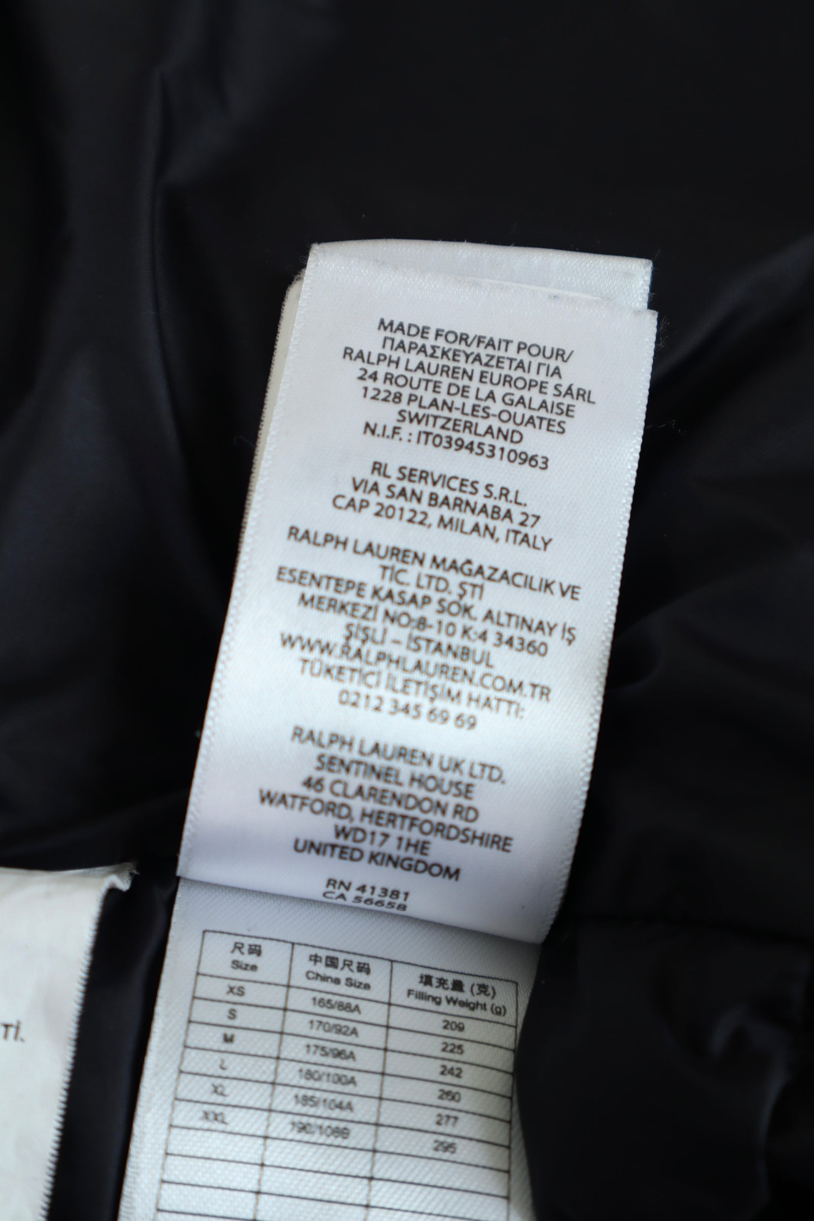 Ralph Lauren winterjas - L