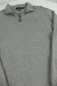 Ralph Lauren trui met kwart rits - M