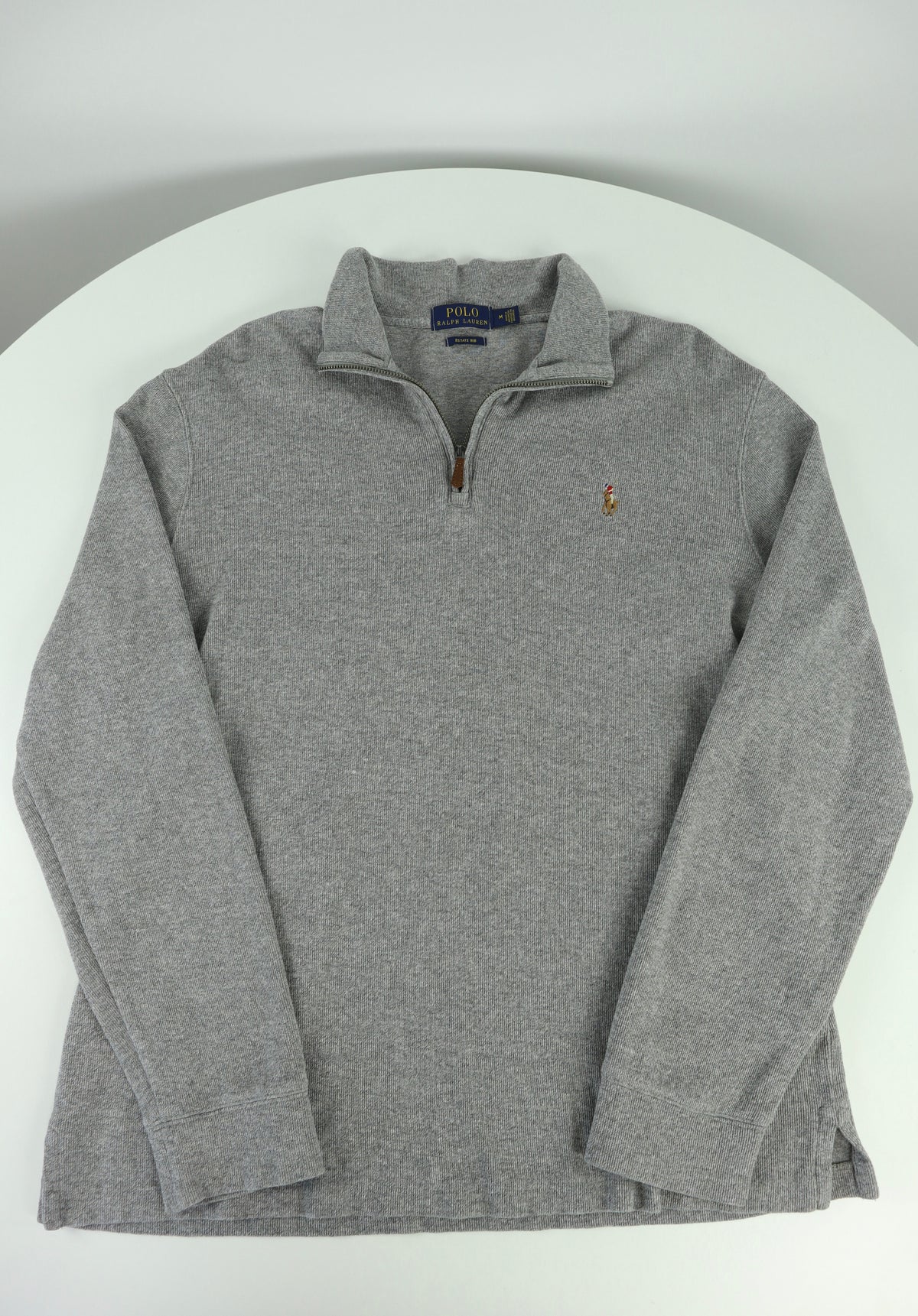 Ralph Lauren trui met kwart rits - M