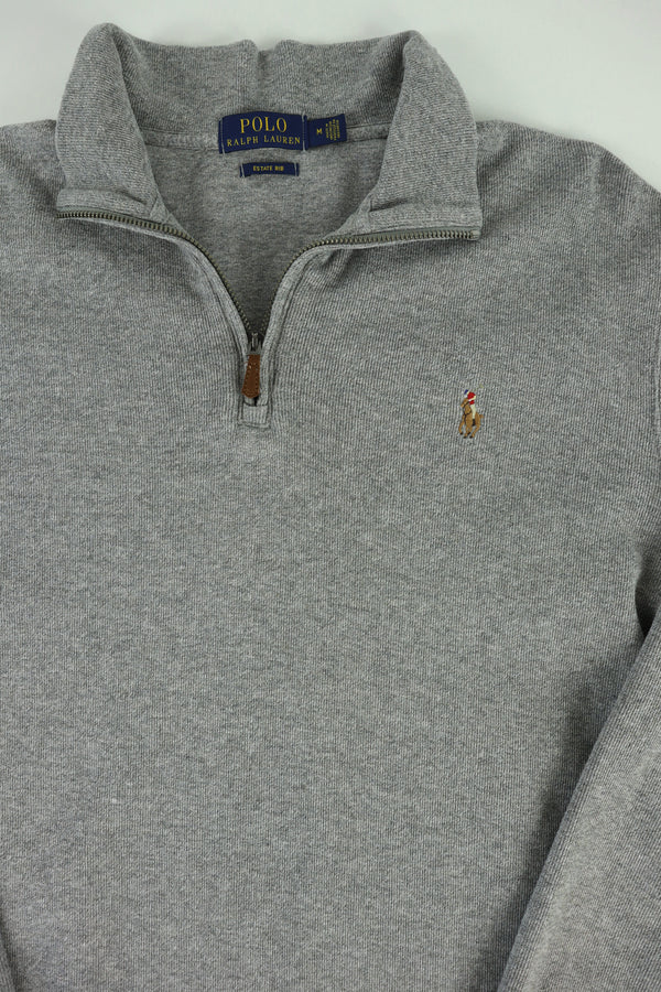 Ralph Lauren trui met kwart rits - M