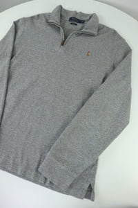 Ralph Lauren trui met kwart rits - M