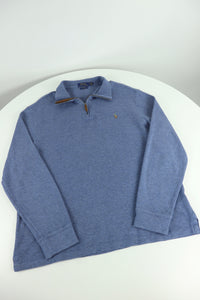 Ralph Lauren trui met kwart rits - L