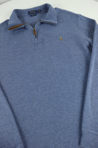 Ralph Lauren trui met kwart rits - L