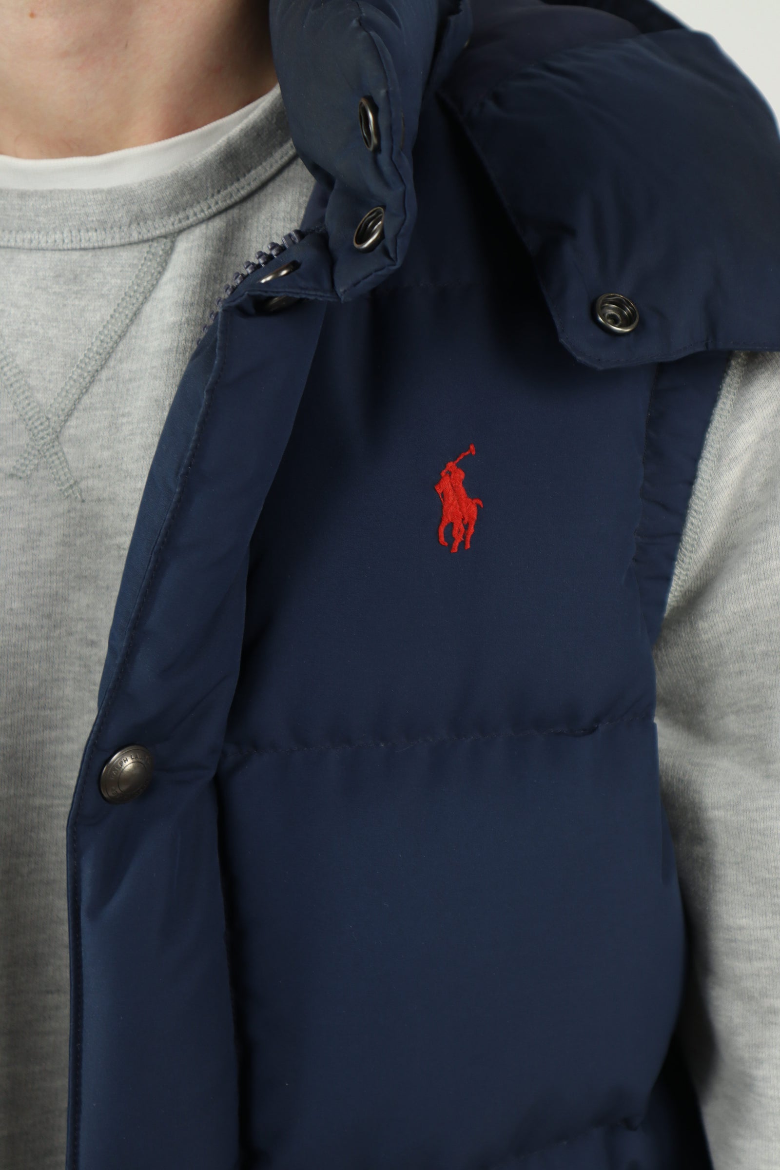 Ralph Lauren bodywarmer met capuchon - S