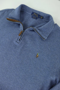 Ralph Lauren trui met kwart rits - L