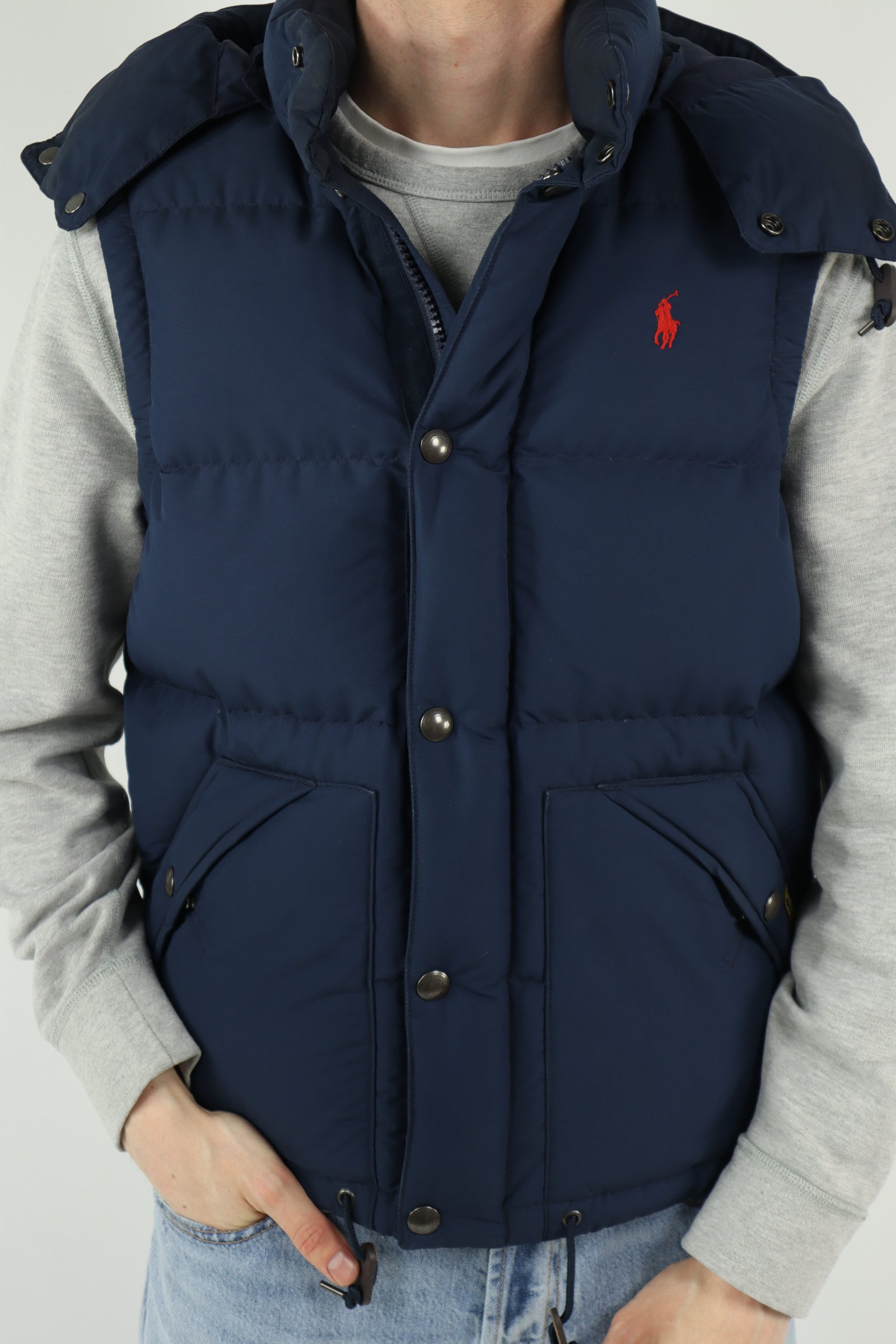 Ralph Lauren bodywarmer met capuchon - S