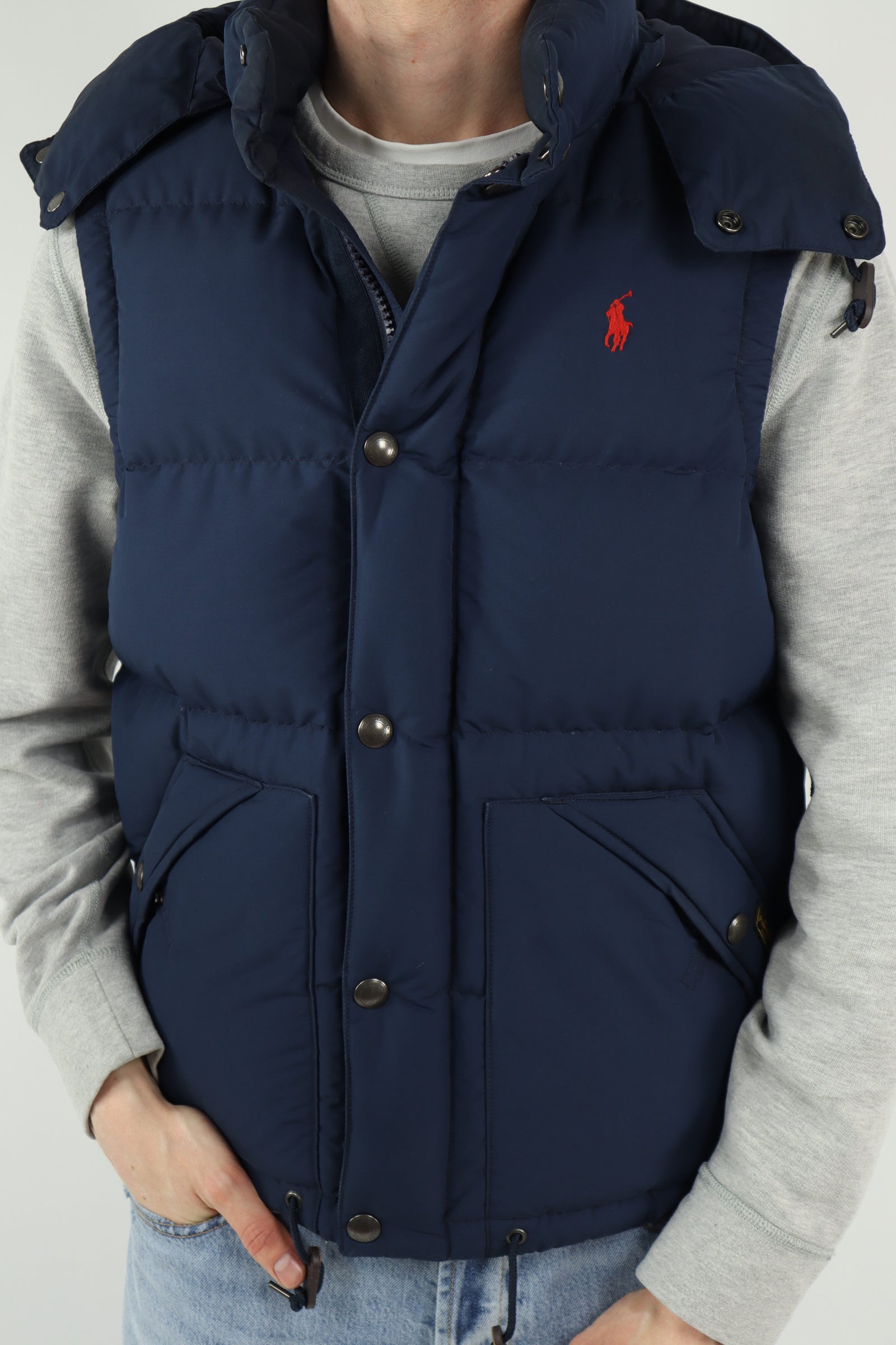 Ralph Lauren bodywarmer met capuchon - S