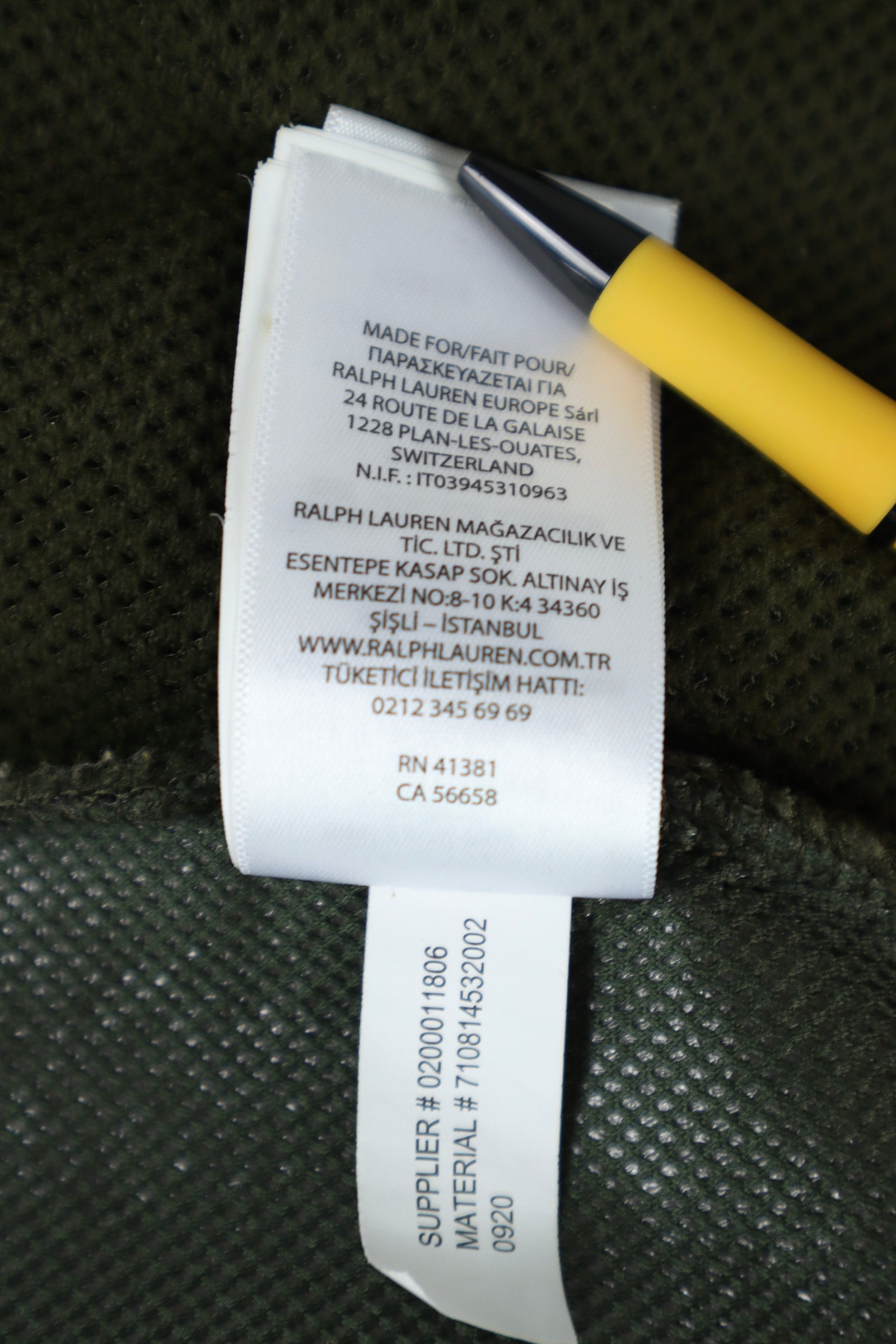 Ralph Lauren teddy jas - L