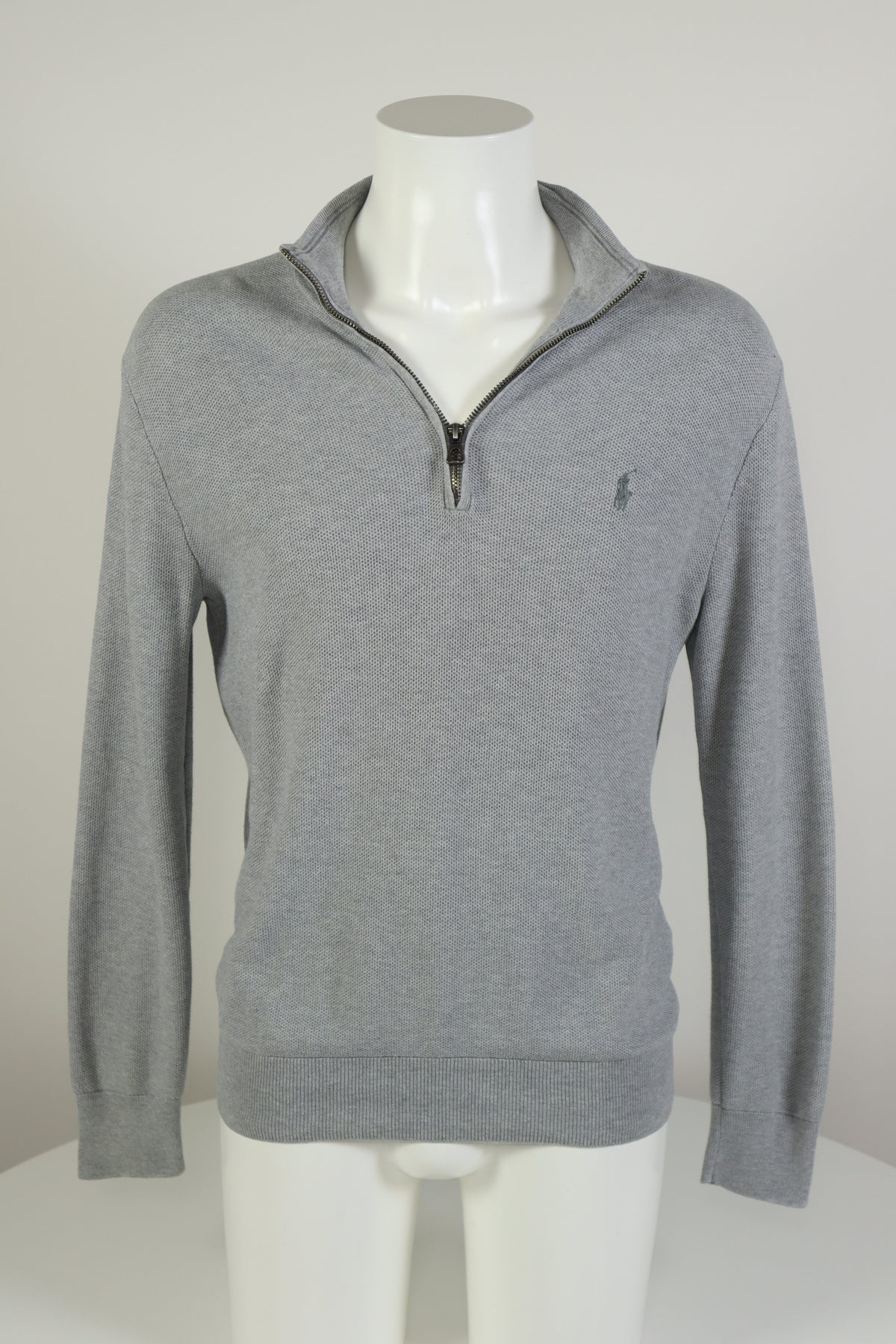 Ralph Lauren trui met kwart rits - S