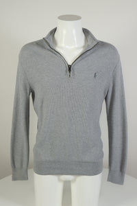 Ralph Lauren trui met kwart rits - S