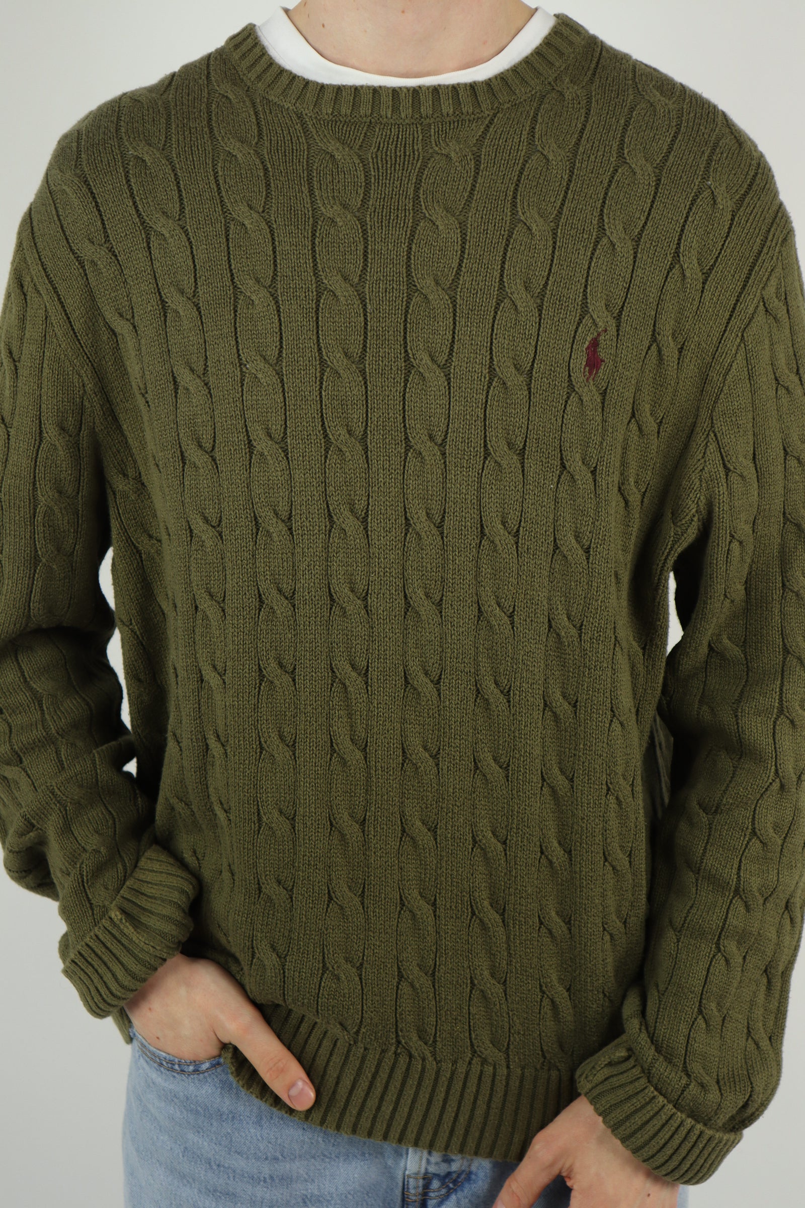 Ralph Lauren trui met ronde hals - XL