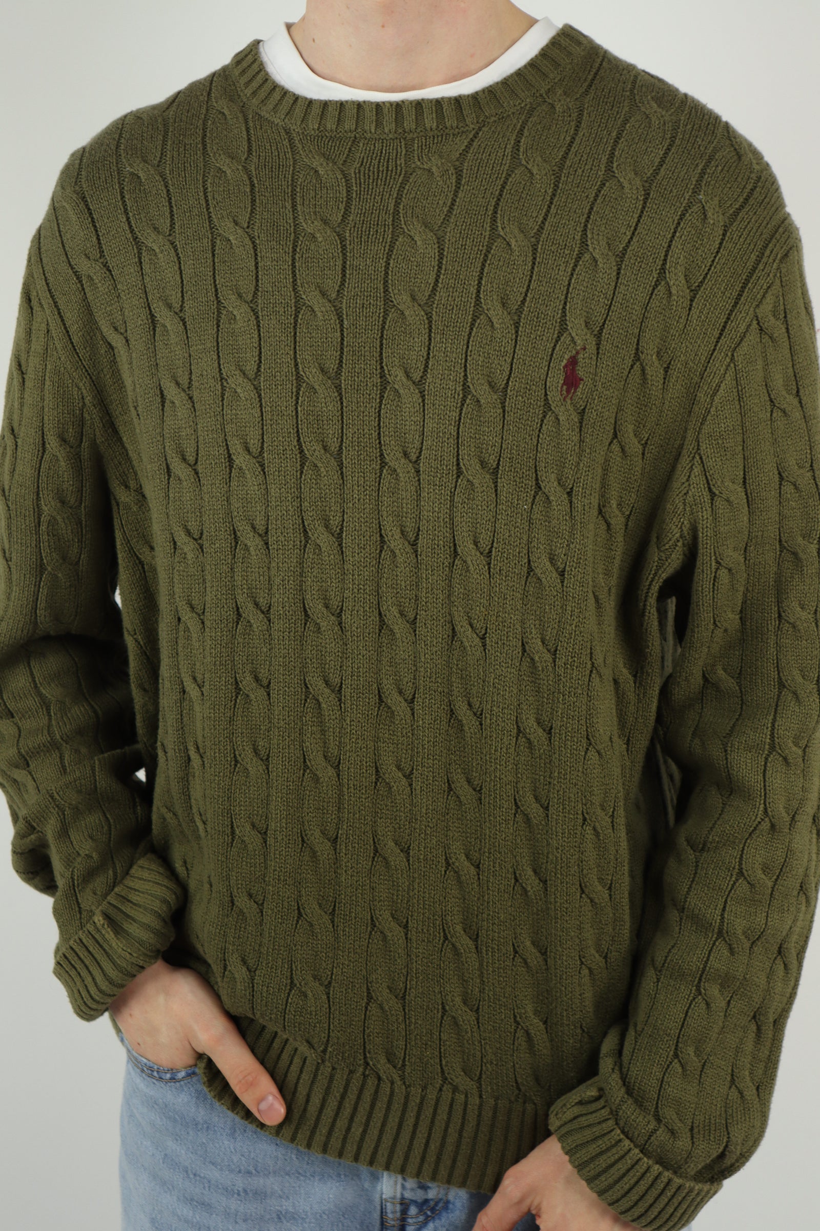 Ralph Lauren trui met ronde hals - XL