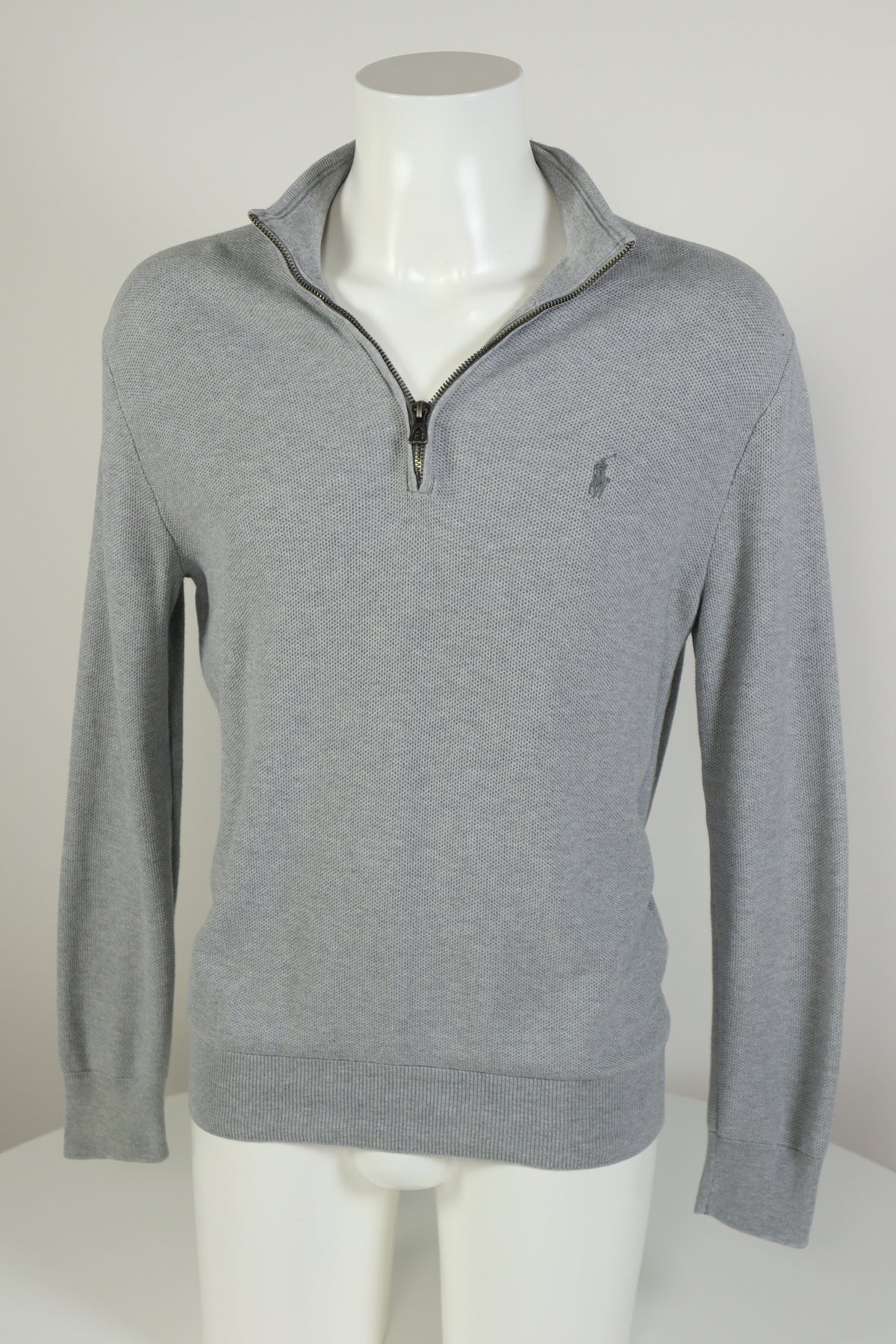 Ralph Lauren trui met kwart rits - S
