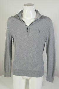 Ralph Lauren trui met kwart rits - S