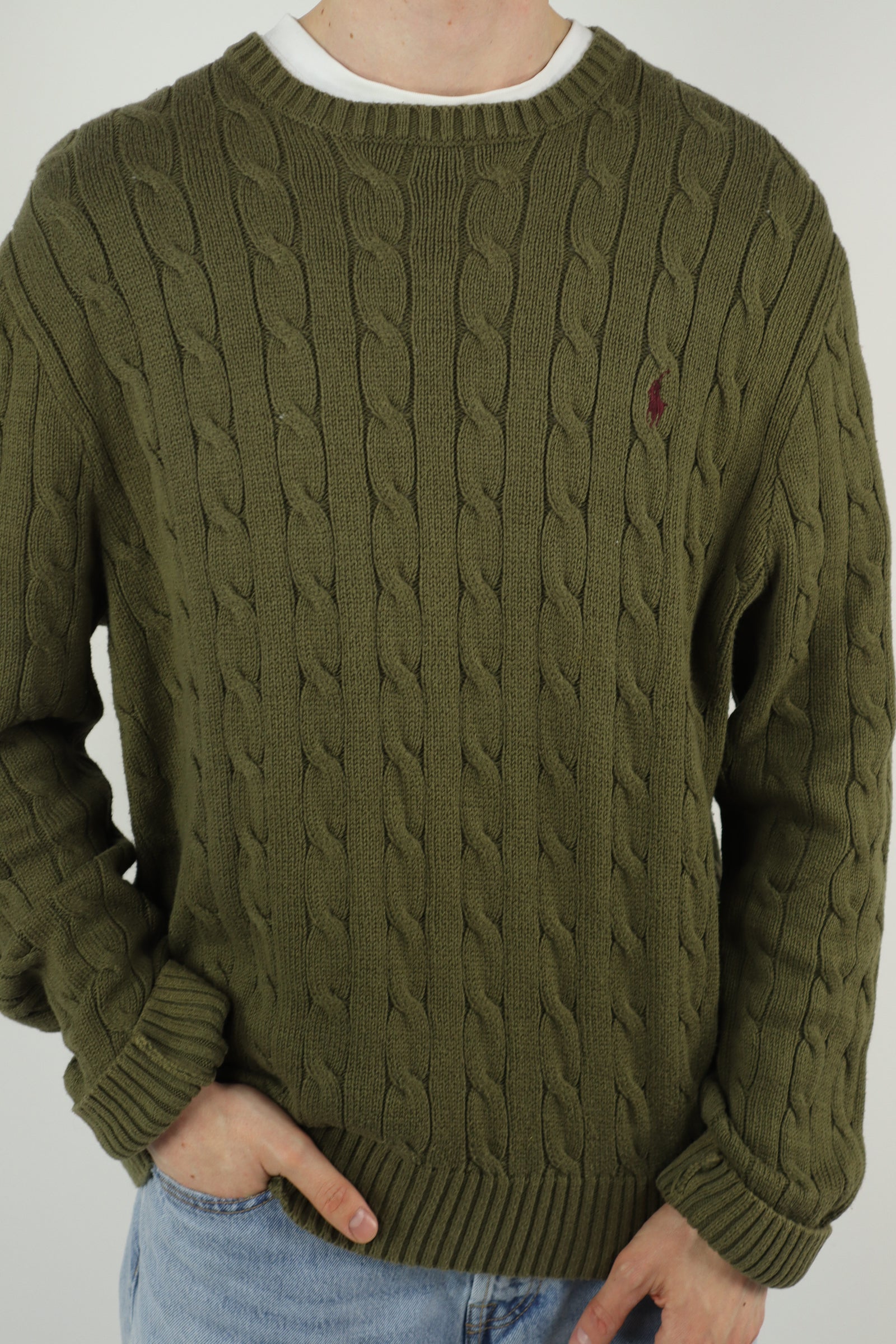 Ralph Lauren trui met ronde hals - XL