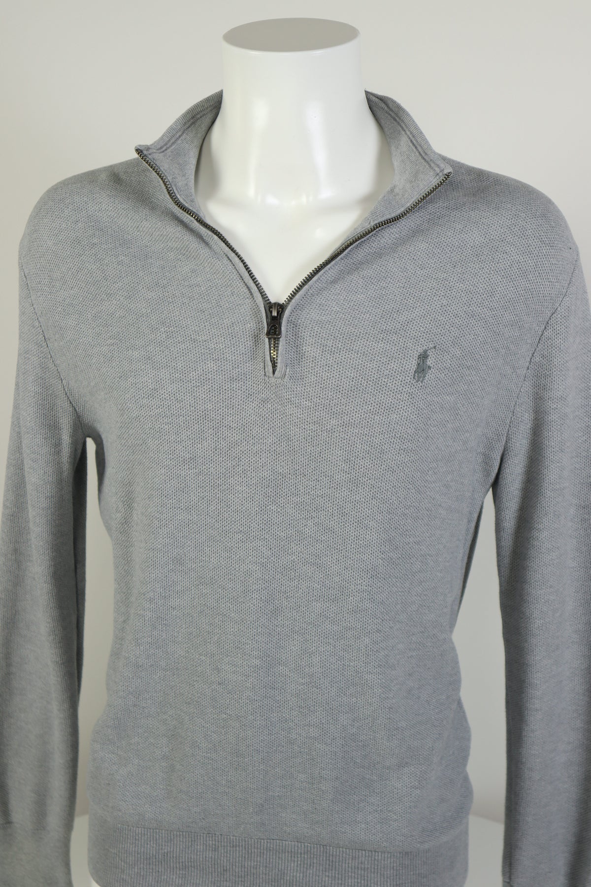 Ralph Lauren trui met kwart rits - S