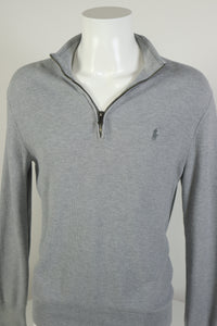 Ralph Lauren trui met kwart rits - S