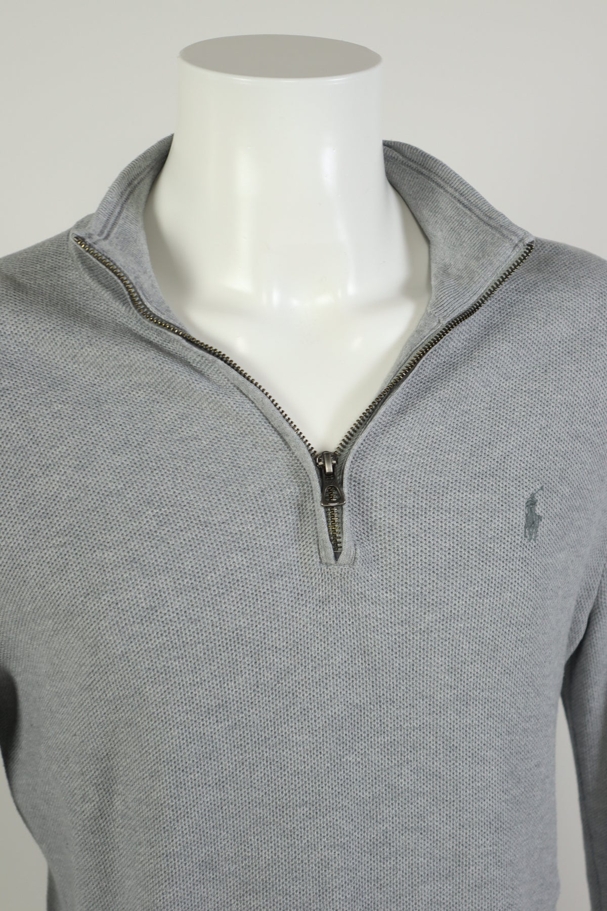 Ralph Lauren trui met kwart rits - S