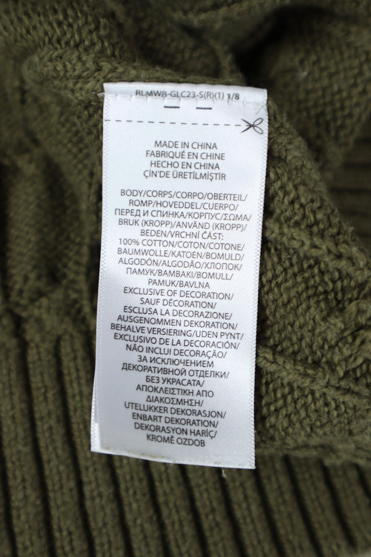 Ralph Lauren trui met ronde hals - XL