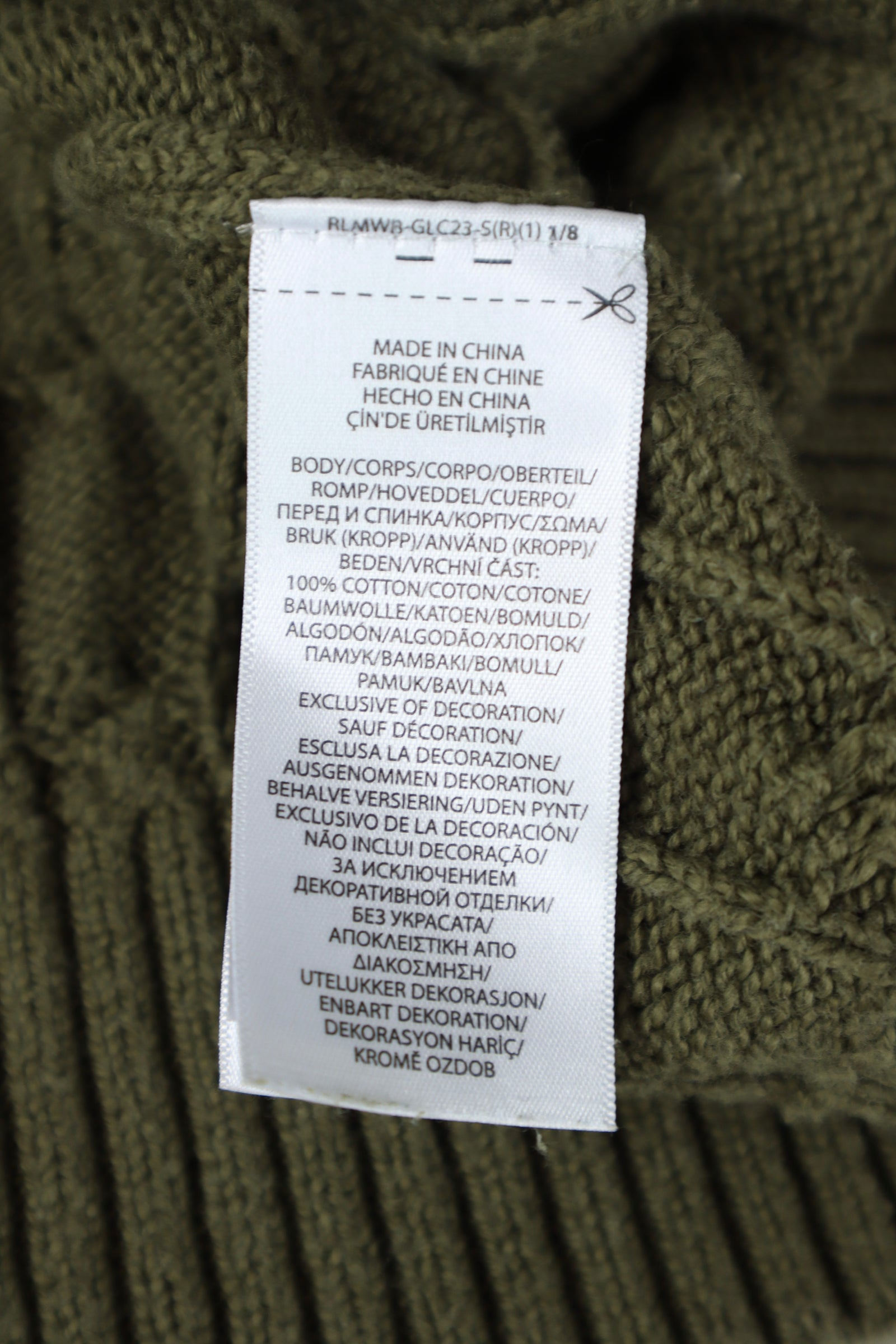 Ralph Lauren trui met ronde hals - XL