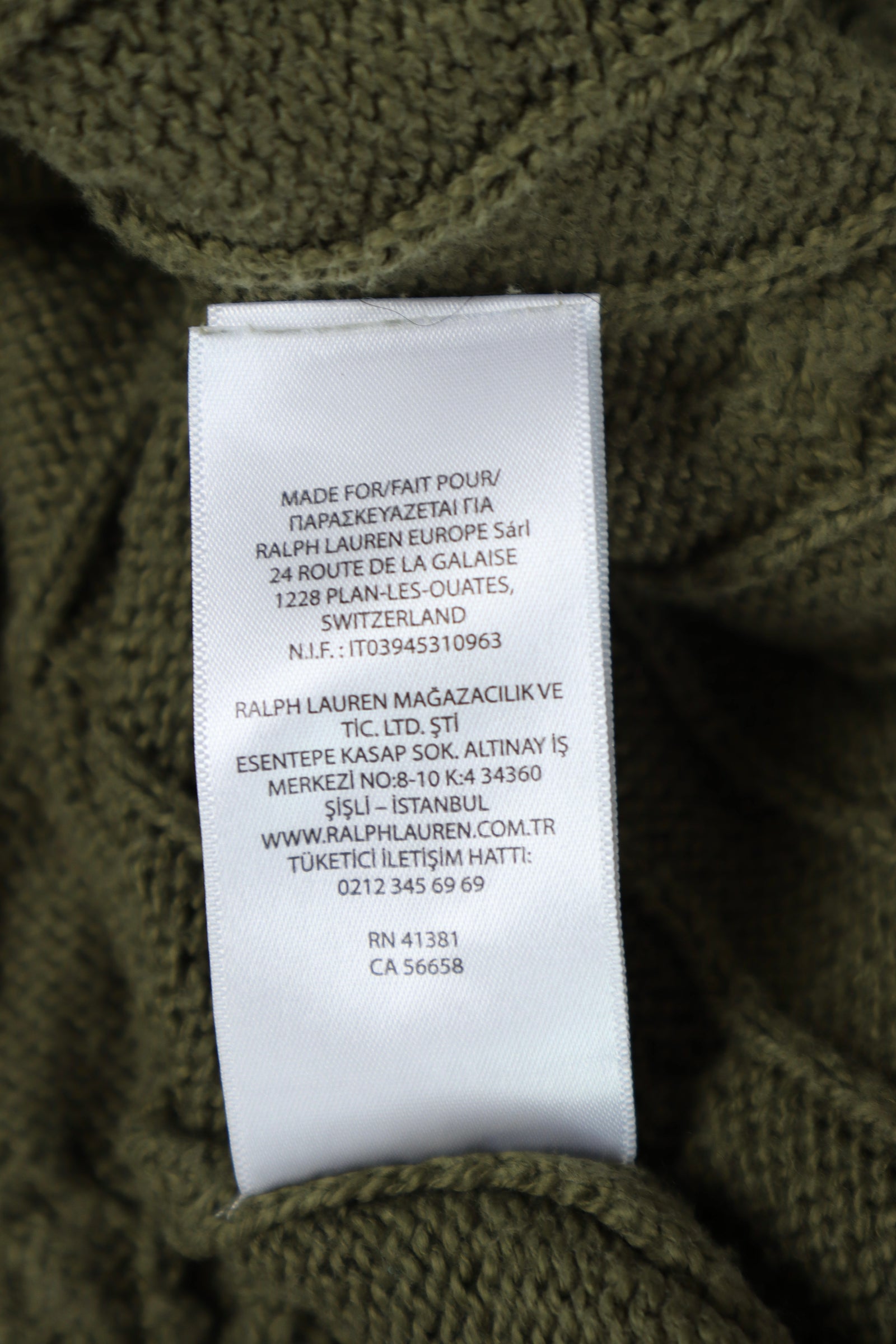Ralph Lauren trui met ronde hals - XL