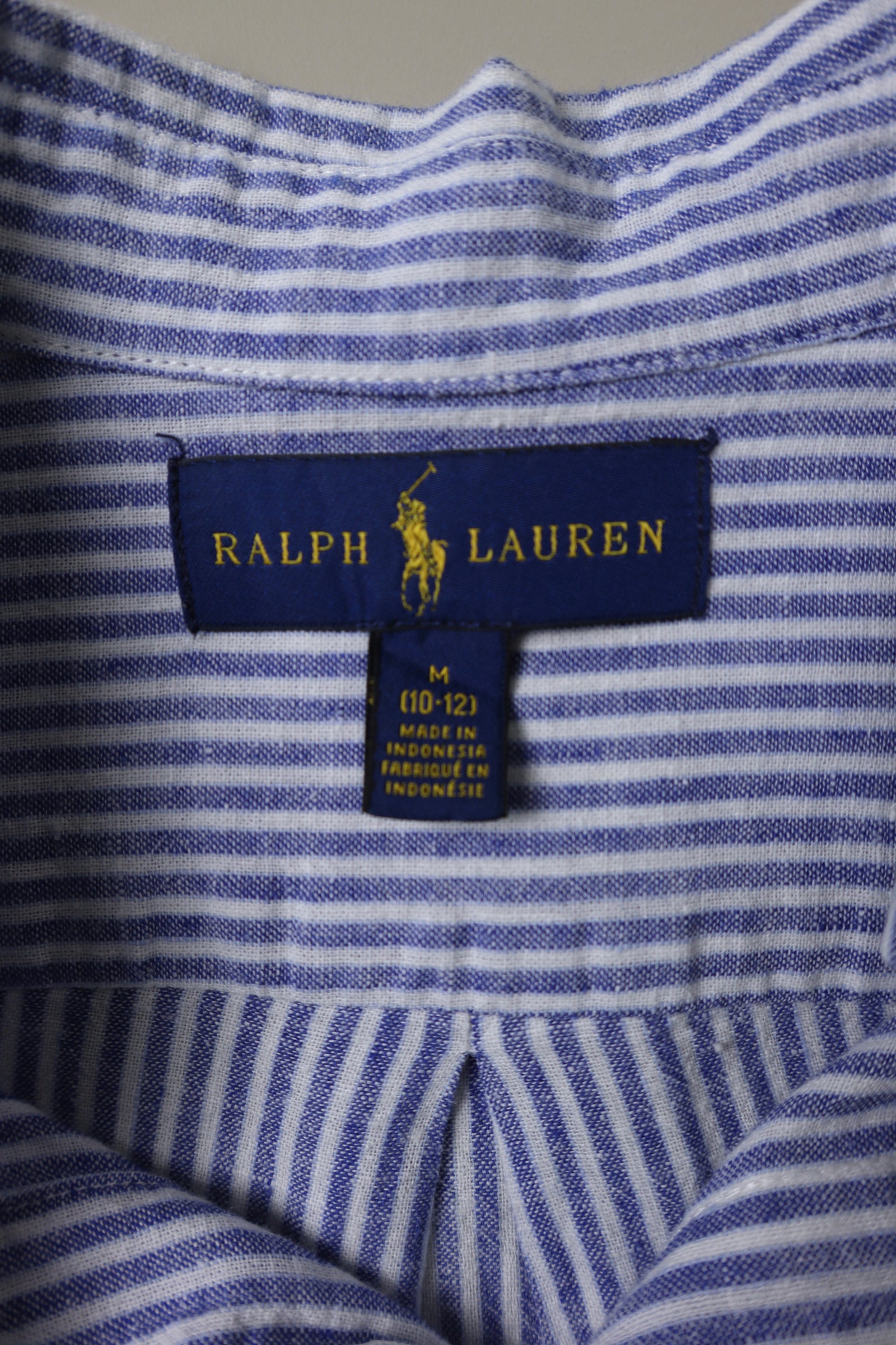 Ralph Lauren overhemd - kindermaat M