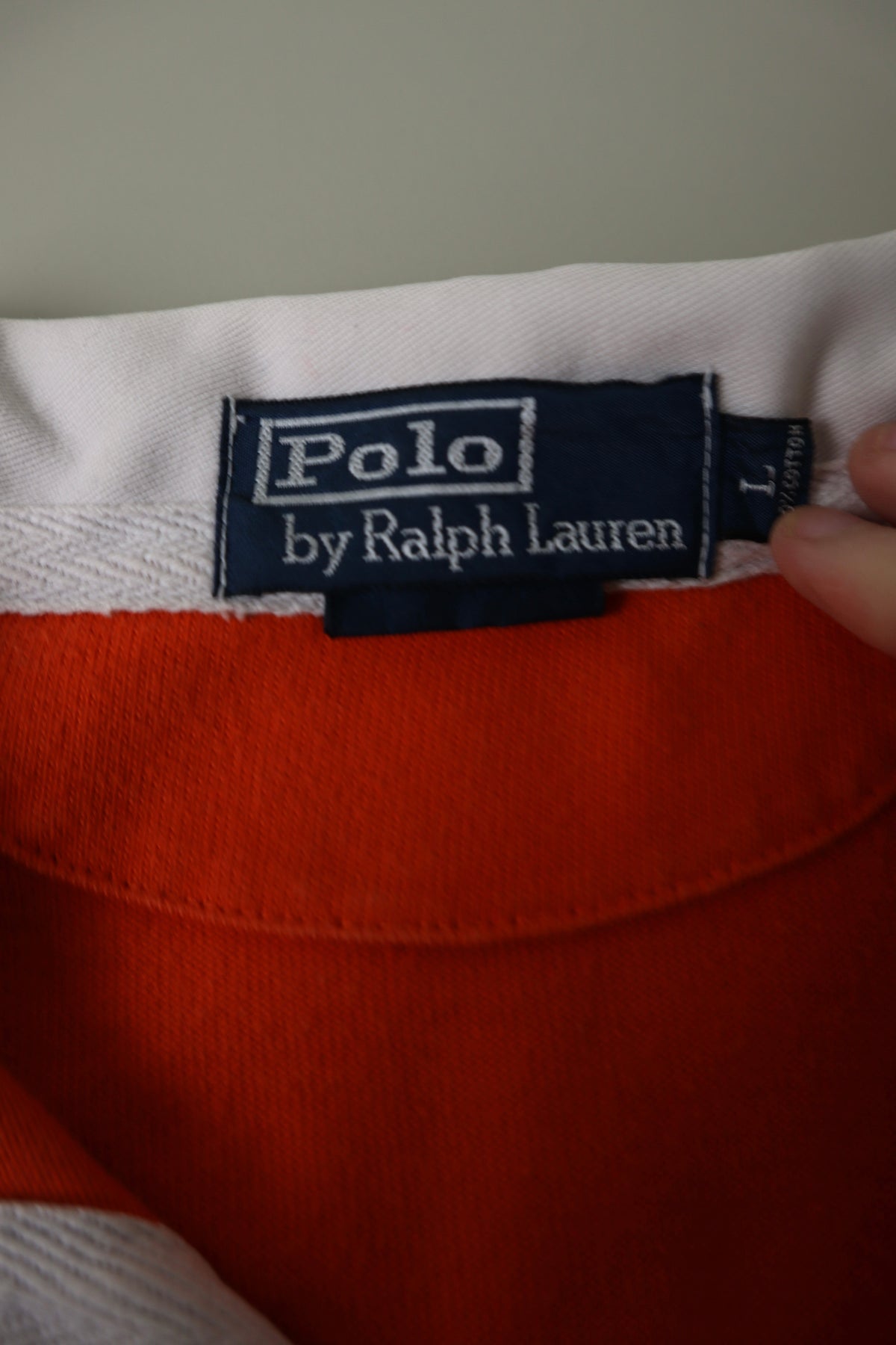 Ralph Lauren (rugby) polo shirt met lange mouw - L