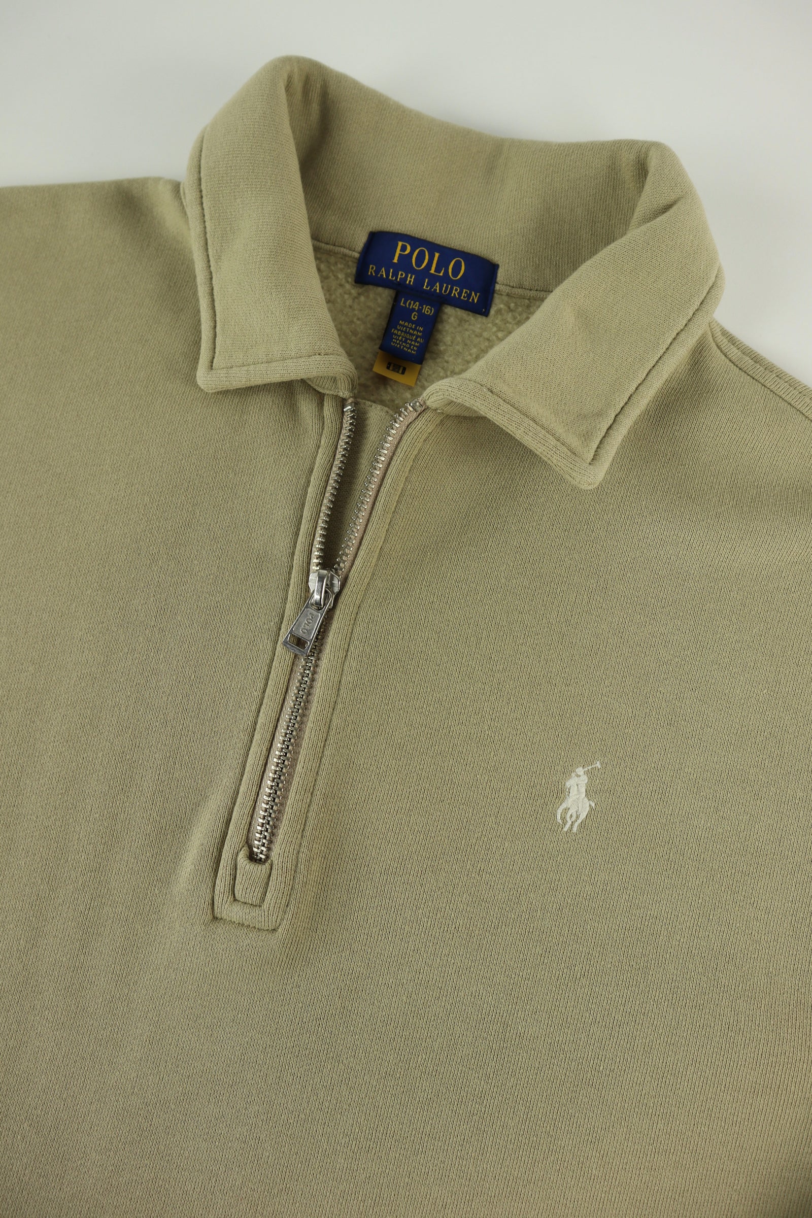 Ralph Lauren quarter zip - kindermaat L