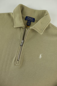 Ralph Lauren trui met kwart rits - Kindermaat L