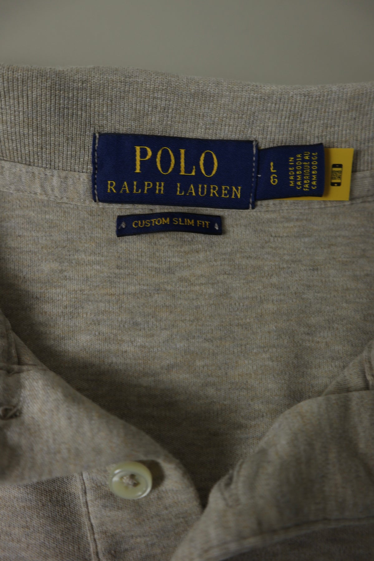 Ralph Lauren polo shirt met lange mouw - L