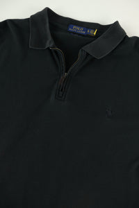 Ralph Lauren poloshirt met kwart rits - L