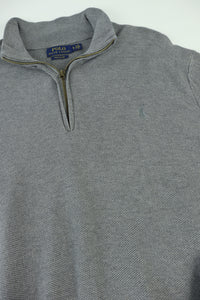 Ralph Lauren trui met kwart rits - L