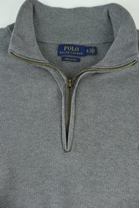 Ralph Lauren trui met kwart rits - L