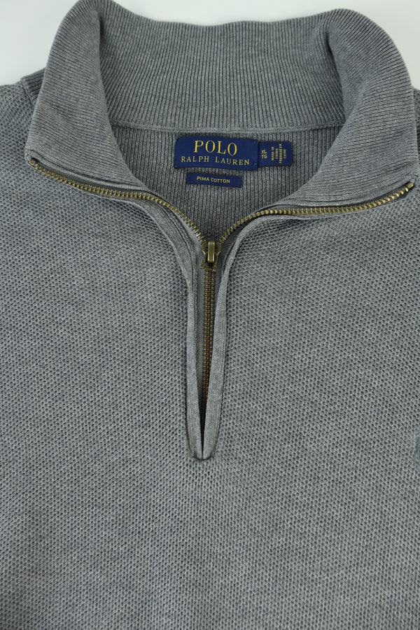 Ralph Lauren trui met kwart rits - L