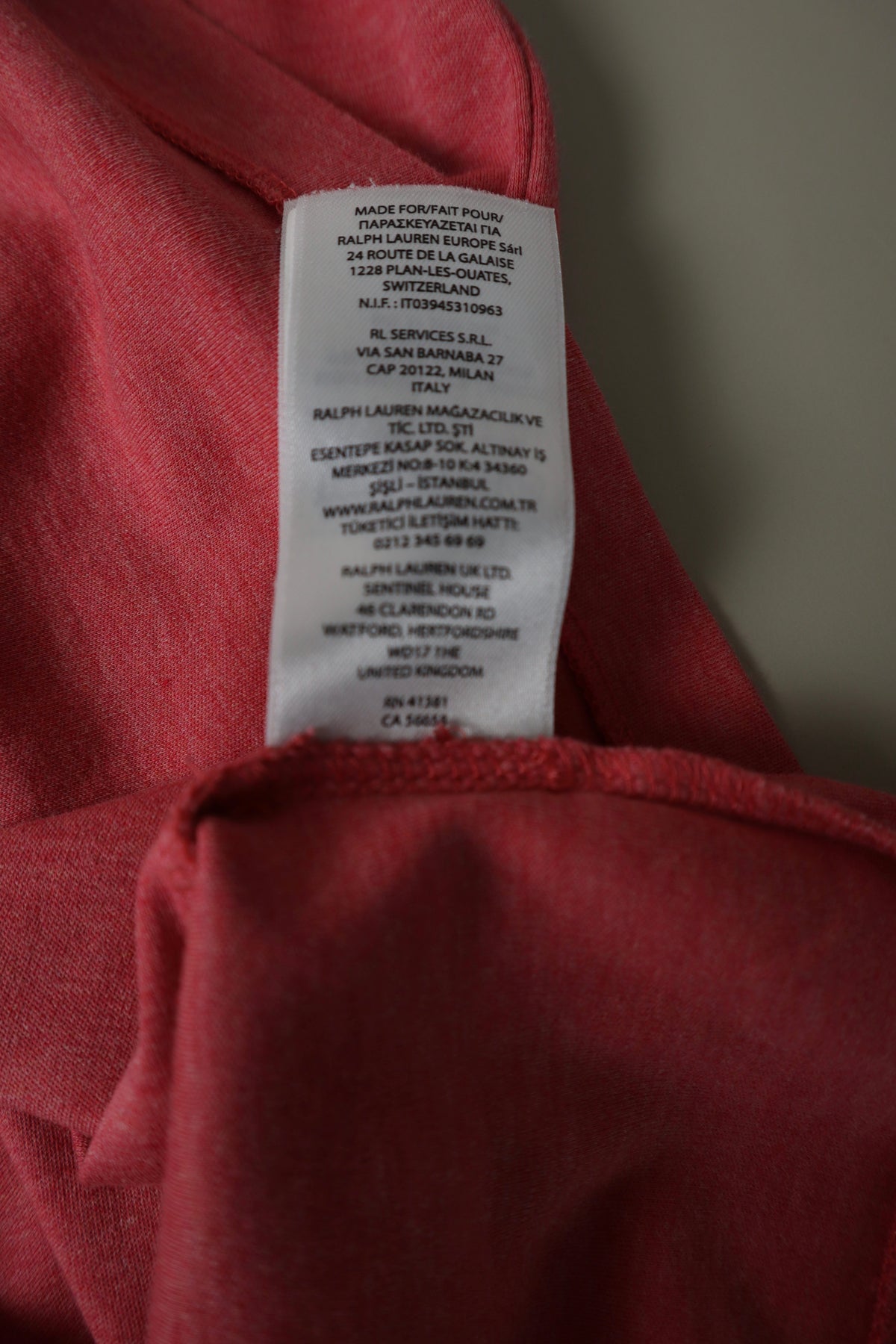 Ralph Lauren t-shirt - S/M