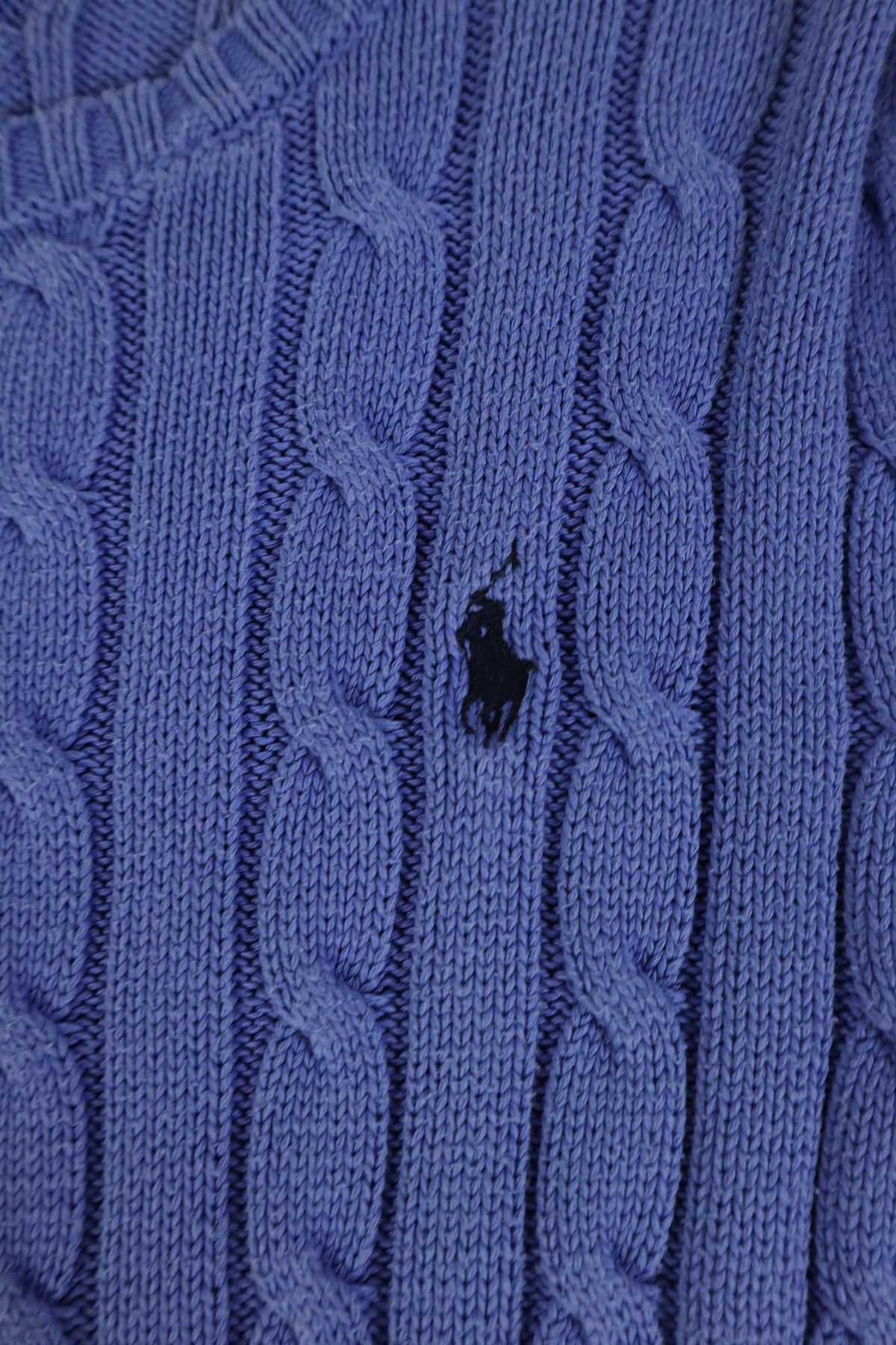 Ralph Lauren kabeltrui met ronde hals - XXS