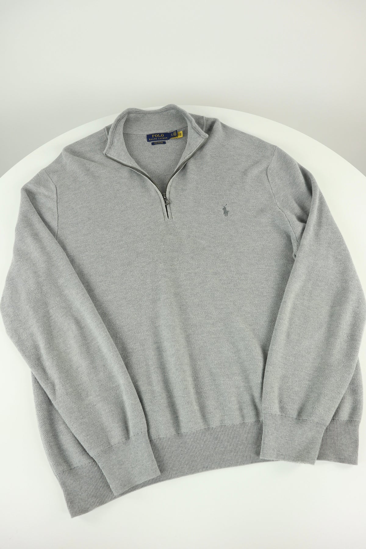 Ralph Lauren trui met kwart rits - XL