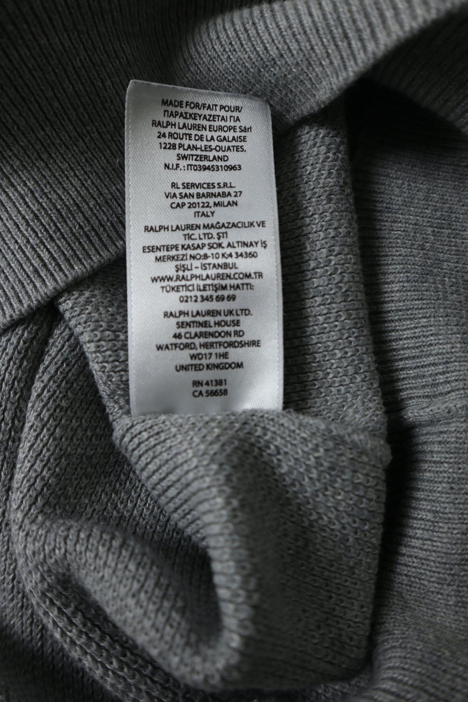 Ralph Lauren quarter zip - XL