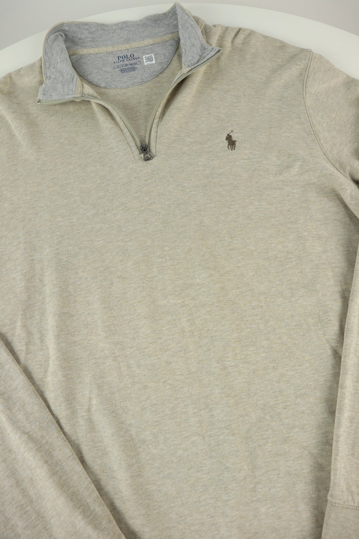 Ralph Lauren trui met kwart rits - XL