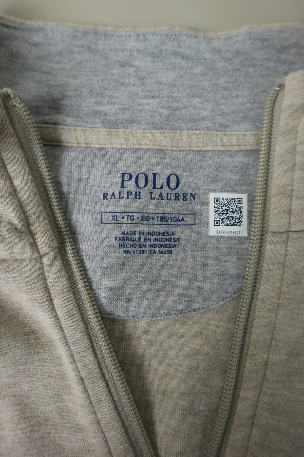 Ralph Lauren trui met kwart rits - XL