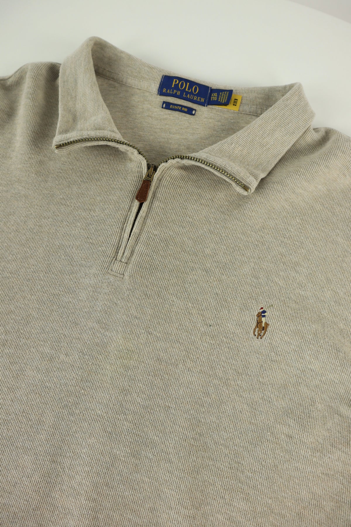 Ralph Lauren trui met kwart rits - XXL
