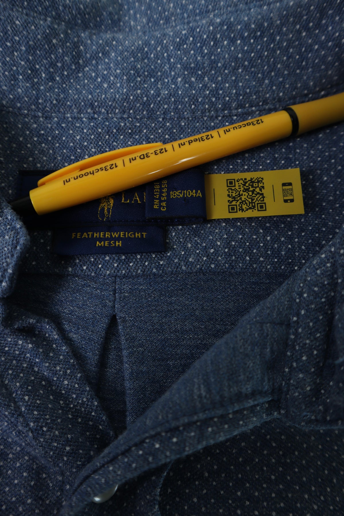 Ralph Lauren overhemd featherweight mesh - XL