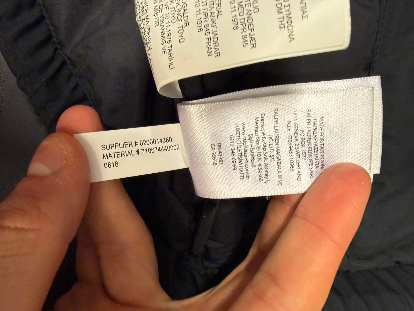 Ralph Lauren bodywarmer met capuchon - S