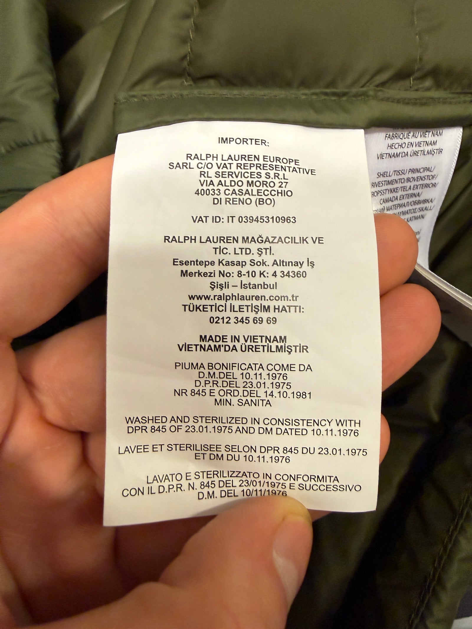 Ralph Lauren bodywarmer - XS