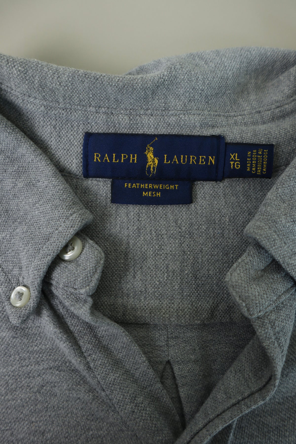 Ralph Lauren overhemd featherweight mesh - XL